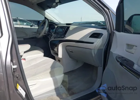 2013 Toyota Sienna L V6 7 Passenger из США, поврежденный, VIN 5TDZK3DC7DS291459